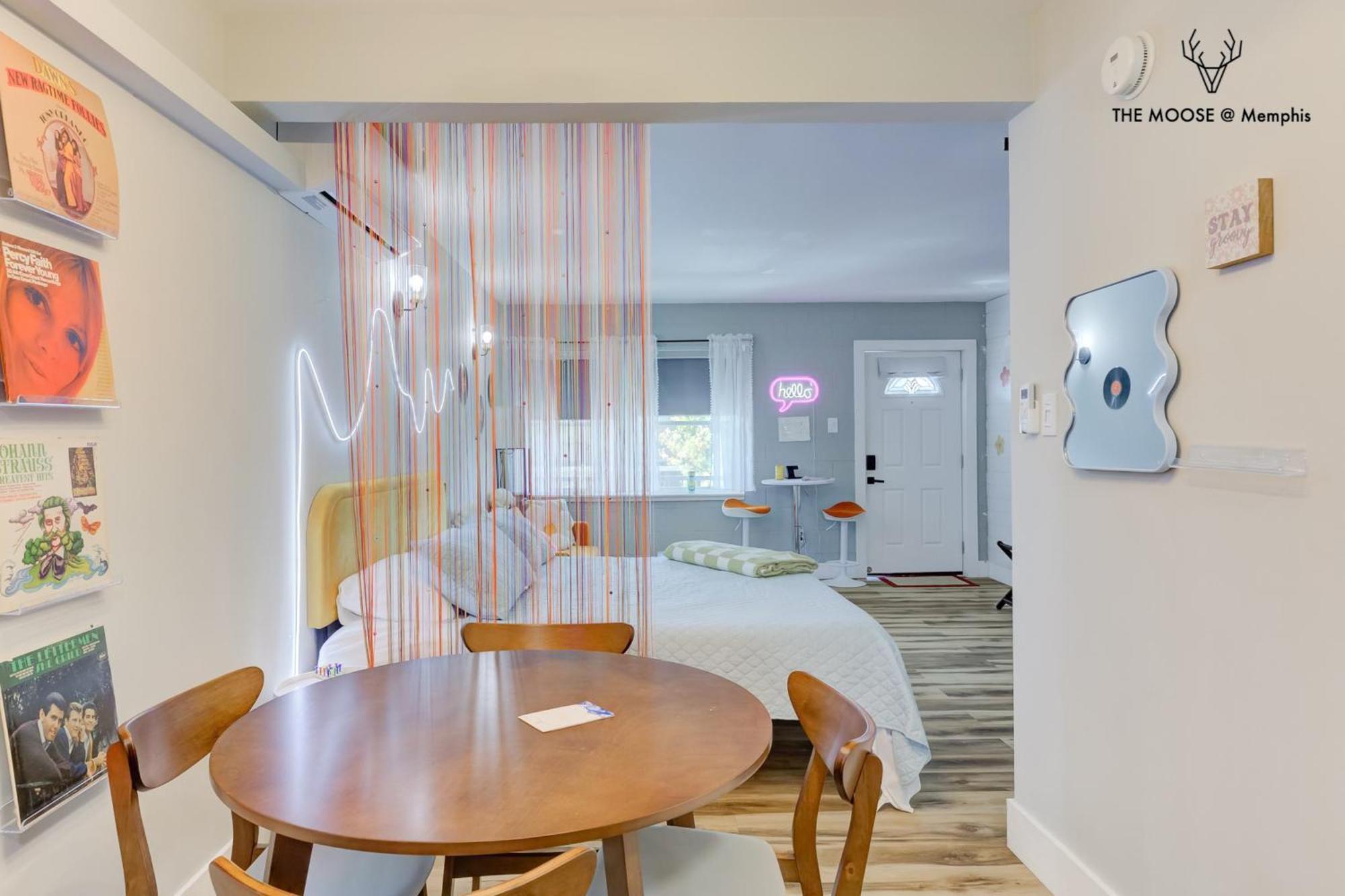 The Moose #10 - Stylish Loft With King Bed, Free Parking & Wi-Fi Appartement Memphis Buitenkant foto